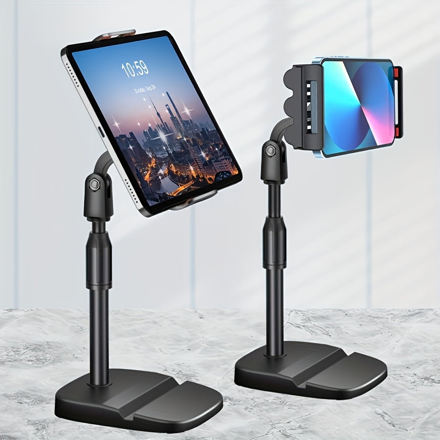 **Telescopic Rotating Live Stream Tripod: Adjustable Height, Multi-Angle Shooting, Stable and Portable**