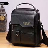 Men's retro crossbody bag (black) : High quality with multiple compartments, practical and versatile. It is the top choice for Father's Day, Valentine's Day and Christmas gifts
