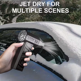 Wireless turbojet dust collector, 130,000 RPM power, lightweight ABS jet hair dryer, a multi-scenario cleaning tool for home, office, car and camping - 45-Degree Angle