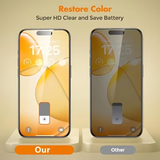 iPhone 14 Plus - 4-pack full-screen privacy tempered glass protective film
