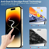 iPhone 17 Pro - 4-pack Full-screen Privacy Steel-Clad Glass Film