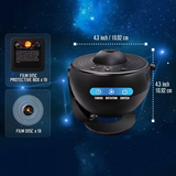 12-in-1 Constellation and Planetary arium Projector - USB power supply, modern space-themed night light with aurora effect, suitable for bedrooms, suitable for teenagers and adults, adjustable display Settings - 45-Degree Angle