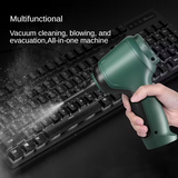 Three-in-one high-power cordless vacuum cleaner, suitable for both car and home use, with an ultra-long battery life. It can vacuum, blow air, remove dust, and clean pet hair. It comes with a variety of accessories and is ready to use immediately - Front View