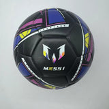 Limited edition commemorative black and white No. 5 Ball - Made of high-quality PU material, explosion-proof, waterproof, wear-resistant, soft, suitable for competitions, training, collection, indoor/outdoor sports, Christmas, Christmas Eve, Ramadan, birt - Front View