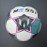 Commemorative high-quality No. 5 football - made of PU material, explosion-proof, waterproof, wear-resistant, soft and does not hurt feet. Three-piece set of net bag, air needle and air pump, suitable for competitions, training, indoor/outdoor entertainme - Front View