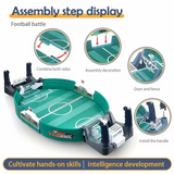 Children's interactive tabletop football game, 5 balls, educational sports tabletop toy, plastic frame, suitable for Valentine's Day, Easter and birthday gifts - Side View