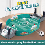 Children's interactive tabletop football game, 5 balls, educational sports tabletop toy, plastic frame, suitable for Valentine's Day, Easter and birthday gifts - Top-Down View