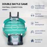 Children's interactive tabletop football game, 5 balls, educational sports tabletop toy, plastic frame, suitable for Valentine's Day, Easter and birthday gifts - Rear View