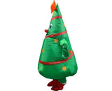 Inflatable Christmas Tree Costume Christmas Costume Polyester Christmas Costume - Green - Size 01