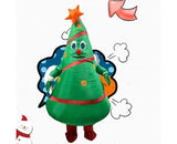Inflatable Christmas Tree Costume Christmas Costume Polyester Christmas Costume - Green - Size 01