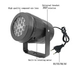 LED Christmas Projection Light Christmas Decorations Winter Wonderland Decor - Black - Size Christmas