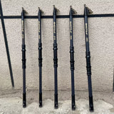 Ultra-hard carbon fiber fishing rod 3m, with anti-slip handle and metal ground inserts - suitable for sea rock fishing, surfing casting and long-range casting - Top-Down View