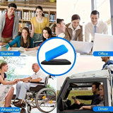 Ultra-large gel honeycomb cushion - Thick, soft, breathable, slip-resistant cooling pad, suitable for wheelchairs, offices - reduces sweating and pressure pain, all-season, lightweight, adjustable, comfortable all year round | breathable - Side View