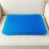Ultra-large gel honeycomb cushion - Thick, soft, breathable, slip-resistant cooling pad, suitable for wheelchairs, offices - reduces sweating and pressure pain, all-season, lightweight, adjustable, comfortable all year round | breathable - 45-Degree Angle