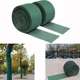 2Pack 15m Tree Wrap Cold Proof Cloth Thick Garden Greening Warm Wrap Sun Protection and Frost Resistance for Winter Plants, 0.12-15M - Green - Size 2Pack