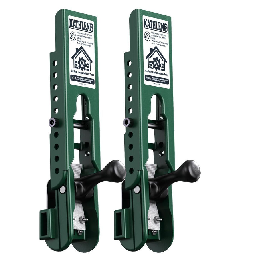 Siding Installation Tools, Siding Mounting Kit for Use with 5/16-Inch Fiber Cement Sidings, Lap Tools Gauge with Adjustable Reveals, Polycarbonate Body, 2 Pack