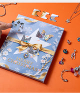 24-Day Christmas Advent Calendar DIY Bracelet Set, Festive Charm & Bead Kit for Aussie Xmas Gifting & Crafting - Side View