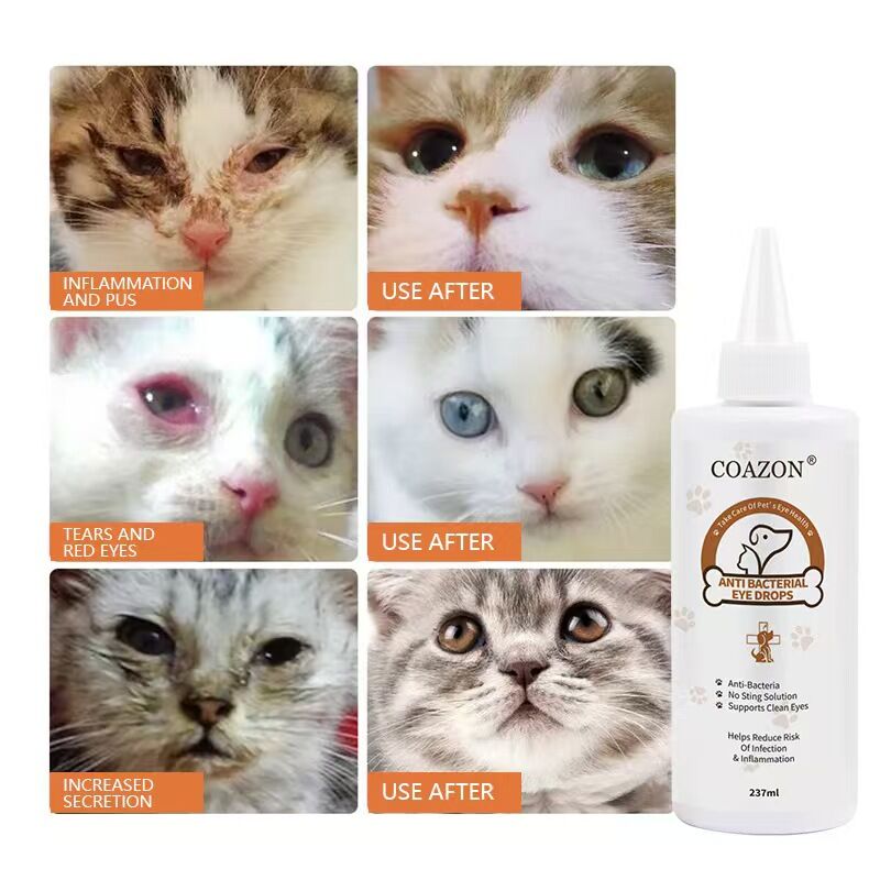 pet products Pet products COAZON, Eye Stain Remover for Dogs and Cats, Dry Eyes, Keratitis ,Conjunctivitis,One's Eyes Become Bloodshot,Redness And