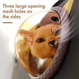 pet products Printed Space Capsule Cat Bag, Large Capacity Crossbody Dog Bag, Universal Pet Bag for All Seasons - Top-Down View