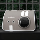 pet products Printed Space Capsule Cat Bag, Large Capacity Crossbody Dog Bag, Universal Pet Bag for All Seasons - Extra Image