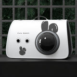 pet products Printed Space Capsule Cat Bag, Large Capacity Crossbody Dog Bag, Universal Pet Bag for All Seasons - Extra Image