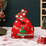 Christmas gift 4-Pack Christmas Knitted Gift Bags - Small & Big Festive Pouches for Apples, Candies, Christmas Eve Gifting & DecorationProduct（S） 