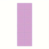 Portable Foldable Yoga Mat – Dual-Sided Non-Slip TPE Exercise Mat for Yoga, Pilates, Kids Nap & Travel (Purple) | Other Colors Available in Store
