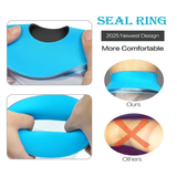 Foot Waterproof Shower Sleeve for Adults – Reusable Cast Protector for Ankle, Foot & Toe During Bathing or Water Activities (Blue)