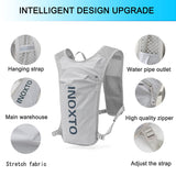 Ultra-Light Hydration Running Vest Backpack – 1.5L Water Capacity, Breathable Mesh Design for Cycling, Hiking & Marathon (Grey) | Other Colors Available in Store - Front View