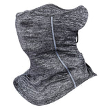 Christmas gift-Premium Ice Silk Neck Scarf Mask - Summer Cooling Essential - Breathable UV Protection - Reflective Design - Beat the Heat Comfortably（black）