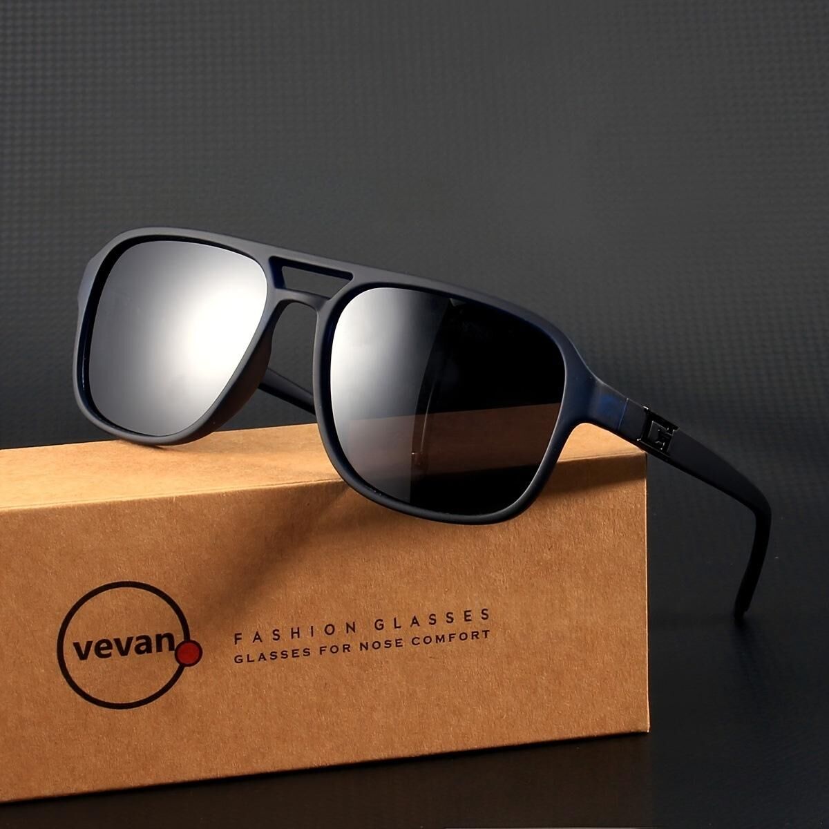 "Retro trend" classic box sunglasses-modified face, with no pressure, out of the street focus!