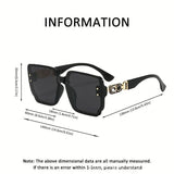 UV400 protective sunglasses can protect against ultraviolet rays and easily control various wearing styles. Cross-border explosions are discounted in a limited time! - Front View