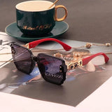 UV400 protective sunglasses can protect against ultraviolet rays and easily control various wearing styles. Cross-border explosions are discounted in a limited time! - Side View