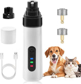 Pet products Silent Groom Pro Nail Grinder, 2025 New Dog Nail Trimmer, USB Rechargeable Pet Nail Grinder, Dog Nail Trimmers, Pet Paws Grooming Smoothing Tool