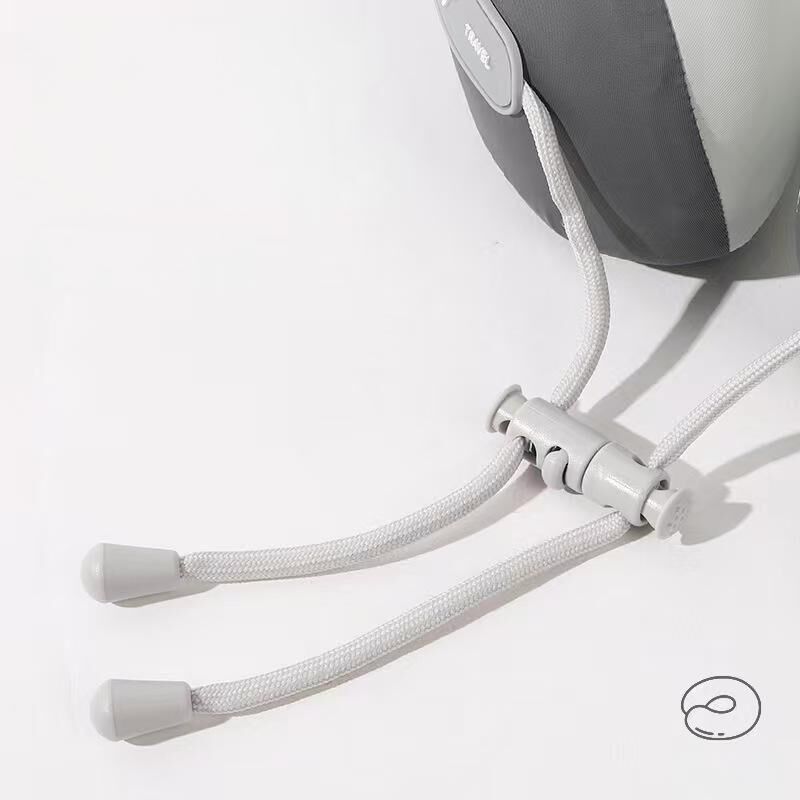 Cooling Memory Foam Neck Pillow for Travel-U-Shaped Ergonomic Travel Pillow for Adults,Flight Neck Pillow with Portable Case,Breathable Ice Silk Cover,Slow Rebound Support for Airplane,Car