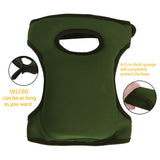 Olive Green Gardening Knee Pads (2-Pack): Ultra-Thick Memory Foam, Adjustable Straps – Ideal for Gardening, Cleaning, Flooring & Work
