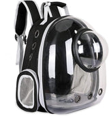 pet products Pet Space Capsule Backpack, Small Medium Cat Puppy Dog Carrier, Transparent Breathable Heat Proof, Pet Carrier for Travel Hiking Walking Camping, Grey