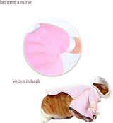 pet products Dog Costume Clothes Halloween Cat Costumes Small Animal Funny Pets Clothing for Doggy Kitty Rabbits Piggy, Nurse - Front View