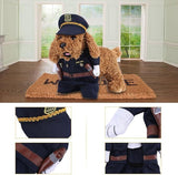 pet products Pet Cosplay Outfit, Funny Dog Cat Party Costume Puppy Uniform Pet Cosplay Clothes for Halloween Christmas Theme Party - Side View