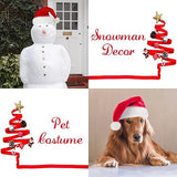 3Pack Christmas Santa Hats for Adults - Extra Thicken Velvet Santa Claus Hats for Women Men Fluffy Plush Xmas Hats Christmas Party Supplies New Year's Eve Party Hats for Adults Teenagers - Rear View