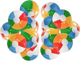 12'' Beach Ball for Kids: 14 Pack Beach Balls Bulk Inflatable Pool - Beach Balls Bulk Hawaiian Tropical Theme Christmas Party Decorations Favors