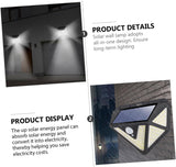 2-Pack Solar LED Motion Sensor Wall Light: Dusk-to-Dawn Outdoor Lighting for Aussie Gardens, Fences & Patios - Extra Image