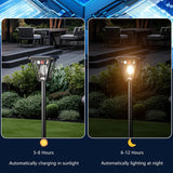 Solar Motion Sensor Wall Lights (4-Pack): 3-Mode Dusk-to-Dawn Waterproof for Patio, Garage & Garden Lighting - Top-Down View