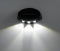 Solar Outdoor Wall Lights (2-Pack): IP44 Waterproof LED Sconces for Garden, Patio & Pathway Lighting（white light）