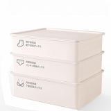 Underwear Panties Socks Box Close-fitting Clothing Storage Box Drawer Three-piece Cover with Compartment Household - Extra Image