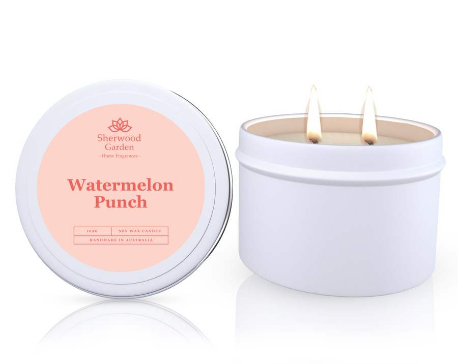Watermelon Punch Soy Candle Tin 165g
