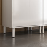 Base Kitchen Steel Cabinet/Cupboard with 3 Doors + 2 Drawers - Renova White Flat Pack DIY - Extra Image