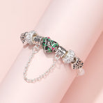 Love Bird Drip Oil Bracelet(19cm)