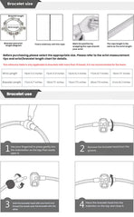 Red Zircon Beaded Christmas Tree Pendant Alloy Bracelet(19cm)
