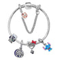 Cartoon Dog Beaded Heart Pendant DIY Bracele(20cm)